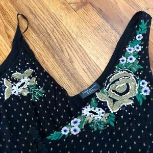Gorgeous embroidered body suit!!